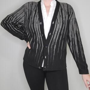 San Remo by Laura Knits Vintage Cardigan Size Med/Large